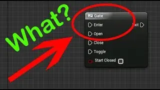 What is the Gate Node || Flow Control || UE4 TUTORIALS