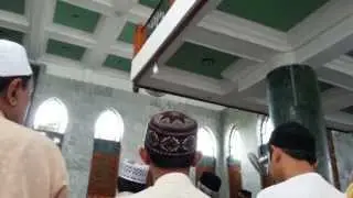 Shalawat nabi di Masjid Pamekasan