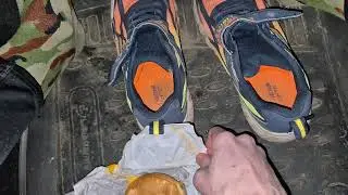 Sketchers filled up & muddy