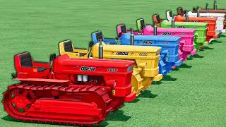 Work with Colors - CULTIVATING with Fiat Mini Tractor | Farming Simulator 22