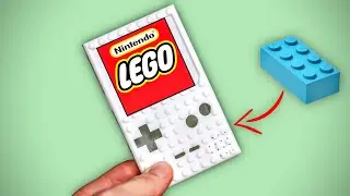Someone Made a Lego GameBoy!