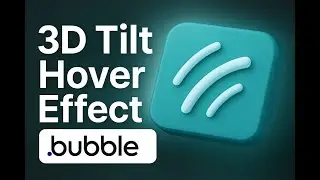 Tired of Boring Hover Effects? Try This 3D Tilt Plugin for Bubble.io