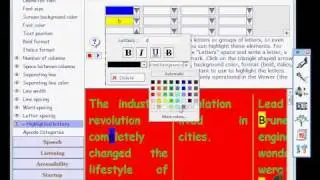 Display your texts for ease of reading with the Medialexie Viewer
