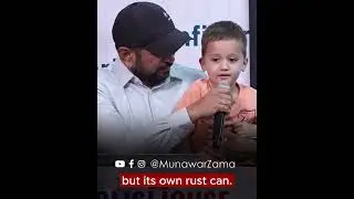 3-Year Old Boy Wins All Hearts ❤️ #munawarzama #youtubeshorts #motivation