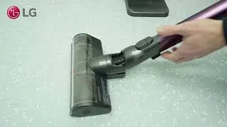 [LG Vacuum cleaner] - How to assemble & disassemble the A9 Power Drive carpet nozzle