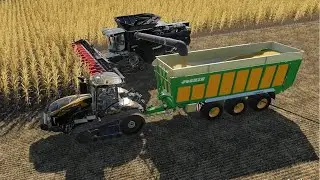 Farming of corn by FENDT IDEAT 9T Best machine End