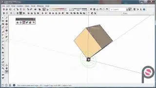 SketchUp - How to use the Rotate Tool