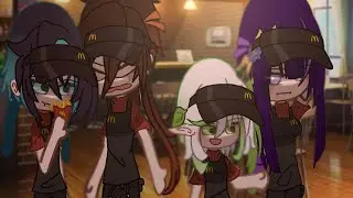 the archons as MCDONALDS EMPLOYEES? ..🙇‍♀️ // genshin impact // gacha // AU