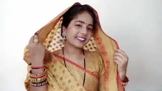 Rakhi Simple Makeup Look with Saree;