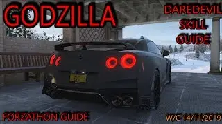 Forza Horizon 4 - Forzathon Guide 'Godzilla' & Daredevil Skill Guide