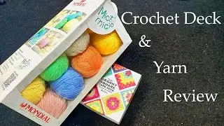 Granny Square Crochet Deck + Mici Micio yarn  Review