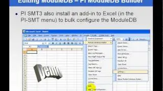 OSIsoft: Working with PI Module Database in PI SMT and the MDB Builder. v2.1.8