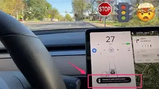 Should You Disable Tesla Traffic Light & Stop Sign Control? Autopilot & Roundabout Test