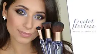 Crystal Flawless makeup brushes - Neve Cosmetics