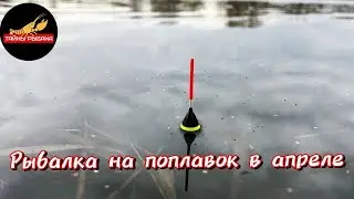 РЫБАЛКА НА ПОПЛАВОК В АПРЕЛЕ.