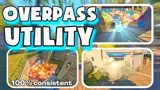 Best Overpass Utility! Consistent Ramp Molotov! CS2