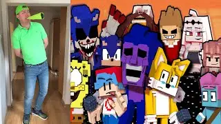 FNF Minecraft Animation VS Real Life | 