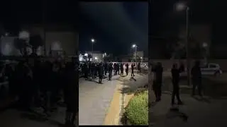 אוהדי בית ר ירושלים הפגינו מול בית הוריו של משה חוגג