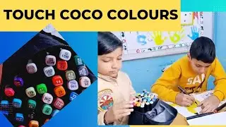 Unboxing coloring Markers | Touch Coco | Unboxing | Hindi | CoCoEDU.in
