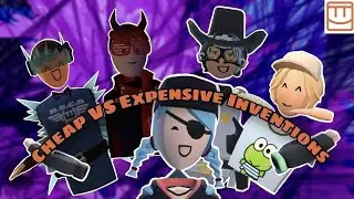Guessing Cheap VS Expensive Inventions in Rec Room!