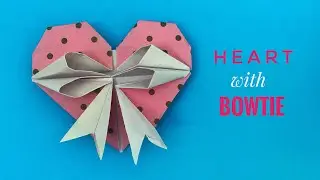 Heart ❤️ with Bowtie for Valentine's Day -1072