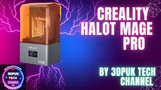 Creality Halot Mage Pro unboxing, Build and Review #creality3d