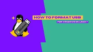Creating format usb for Windows in Linux!