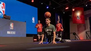 NBA Freestylers go crazy on stage!