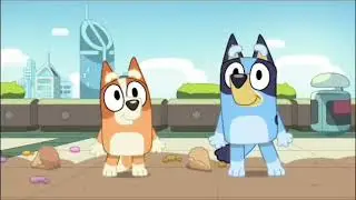 Bluey - Bluey and Bingo can have bandit ice cream