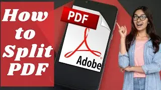How to Split PDF Pages | How to separate PDF Pages | I love pdf | 