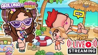 🤯 ¡ESPERA CONMIGO EL NUEVO MAPA, AVION, TIENDA Y MAS SECRETOS en Avatar World 🌴✈️ | Ariluna