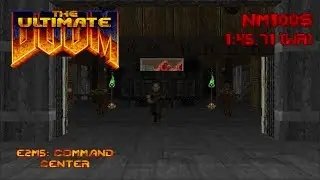 Ultimate Doom: E2M5 NM100S in 1:45.71 (WR)