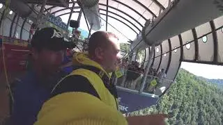 Прыжек с Тарзанки! Банджи-джампинг! Skypark Сочи