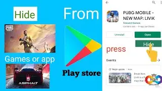 Hide Apps On Play store 🤔In 1Min No app No Hack
