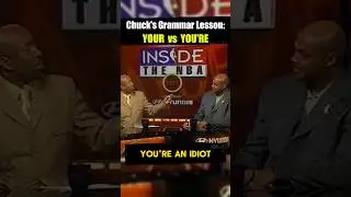 Chuck's Grammar Lesson: YOUR vs YOU'RE
