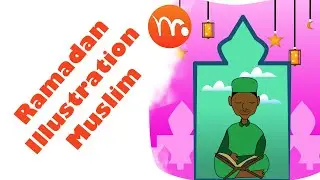 Illustration Ramadan Muslim | Moho 13.5.5