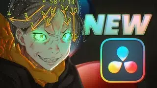 AUTO SWAY HAIR in Davinci Resolve | Manga Animation p3