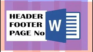 Header and Footers | Microsoft Word