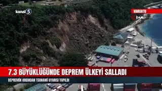 7.3 Büyüklüğünde Deprem Ülkeyi Salladı | Depremin Ardından Tsunami Uyarısı Yapıldı