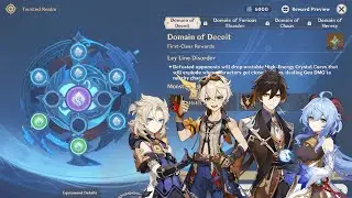 F2P Twisted Realm 8k Co-op | Domain of Deceit [Genshin Impact]