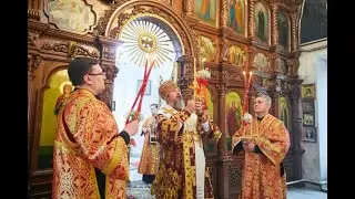 Всенощное бдение в храме Воздвижения Креста Господня г.Алатырь в канун Недели Антипасхи 11 05 2024