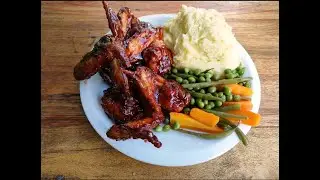 HOW TO MAKE BBQ CHICKEN WINGS  | Honey BBQ Chicken Wings