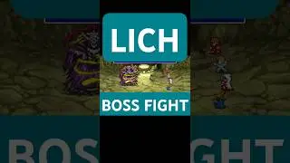 Lich Boss Fight Final Fantasy I Pixel Remaster