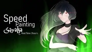 【SpeedPainting || Paint Tool SAI】Sayaka | DIALOVER OC