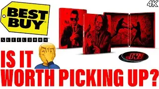 John Wick Chapter 4 4K #steelbook #unboxing and #review #fyp