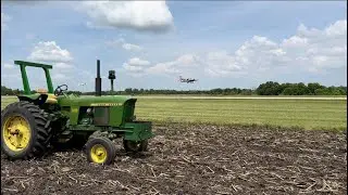 Little Tractor that Could-John Deere 3010 Picking Big Rocks