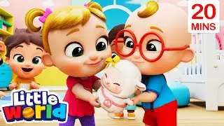Mary Had a Little Lamb | Kids Songs & Nursery Rhymes by Little World