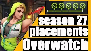 Overwatch | My placements in Tanks season 27 in 2021 - اوفرواتش