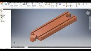 Autodesk Inventor 2019 -Train Track - Train Project - Beginner Tutorial