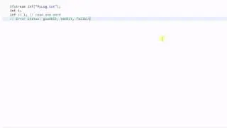 C++ Stream #2: File Stream and Error Handling